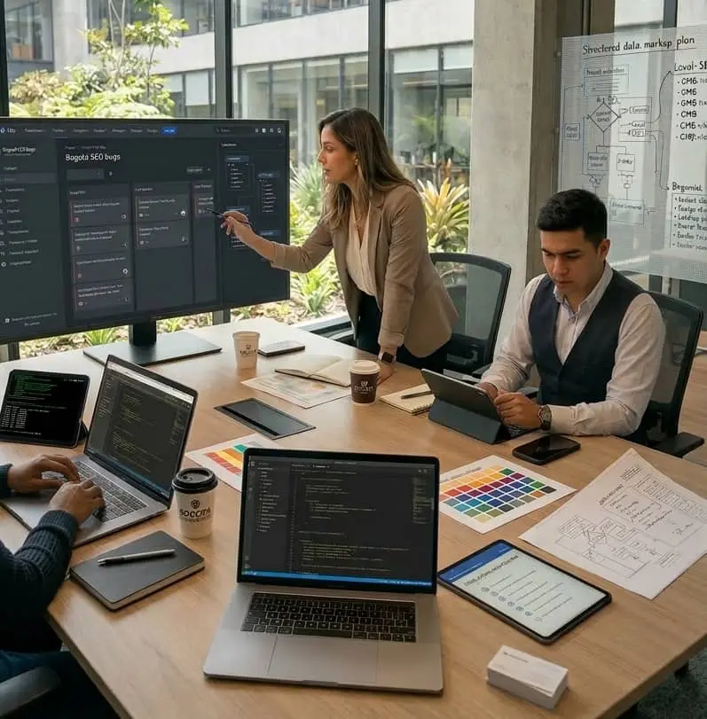 Estrategia profesional de posicionamiento seo en google.